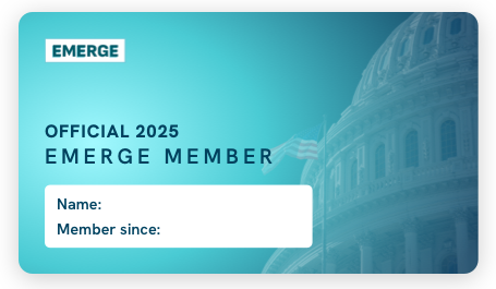 Official 2025 Emerge Member - Name:      Member since: 