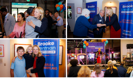 Photos from Brooke's tour stop in Baltimore City