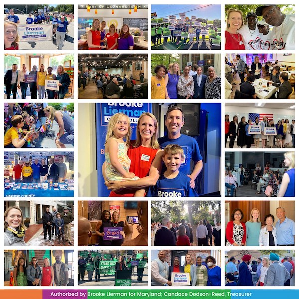 Collage of photos from last year's primary