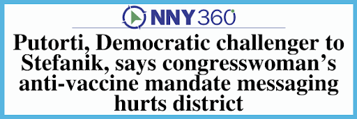 NNY 360 Headline: Putorti Stands Up to Stefanik