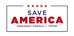 Trump "Save America" logo