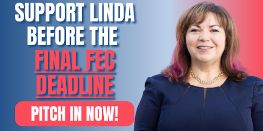 Support Linda Before The Final FEC Deadline. PITCH IN NOW!