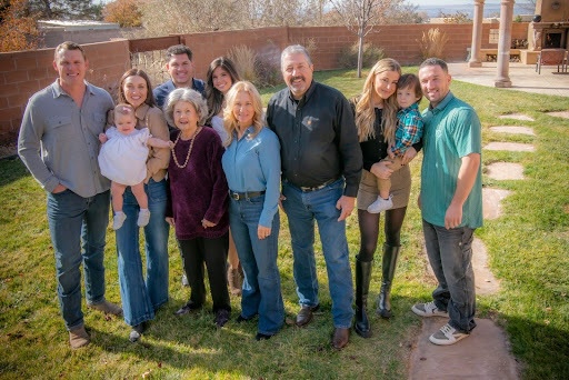 Photo of Sam Bregman and his family 