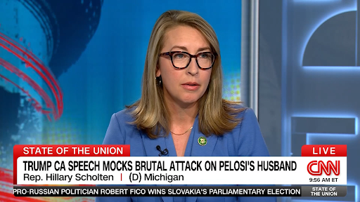 Hillary Scholten on CNN