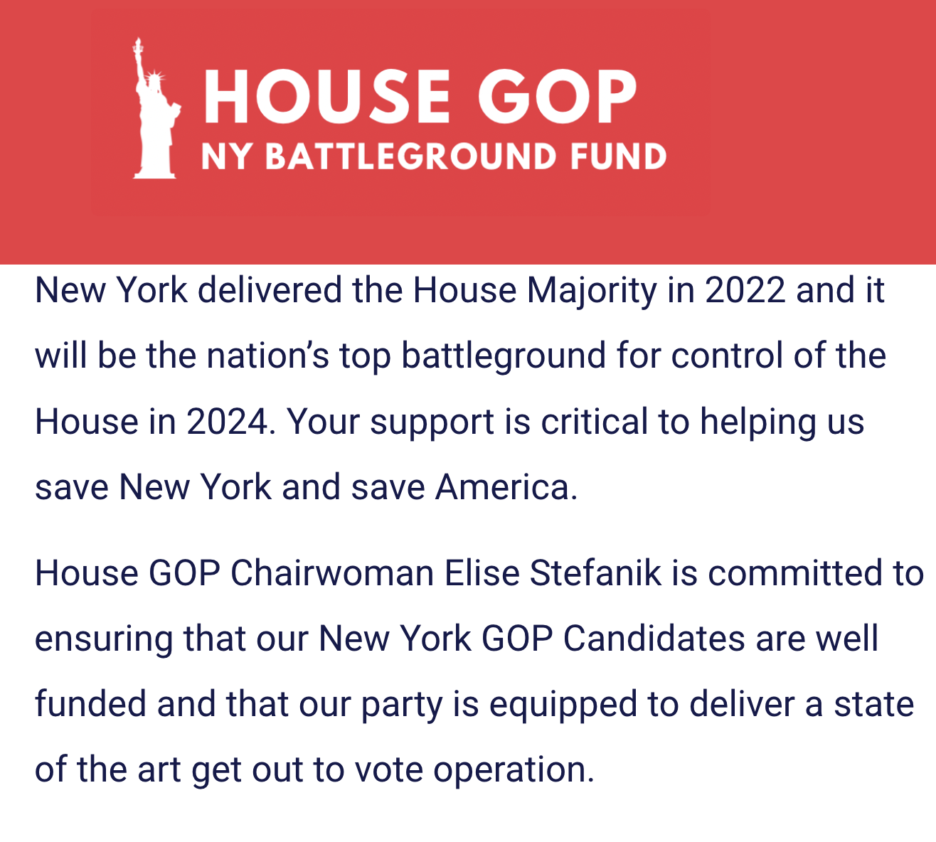 House GOP NY Battleground Fund