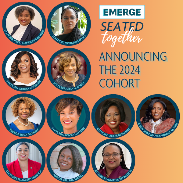 Emerge Seated Together - Announcing the 2024 Cohort