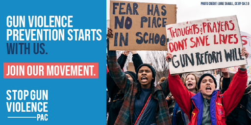 Gun violence prevention starts with us. Join our movement.