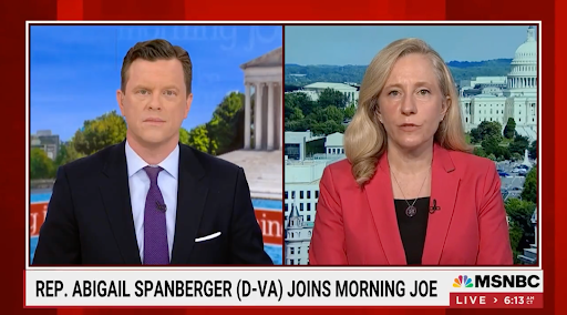 Abigail Spanberger on Morning Joe