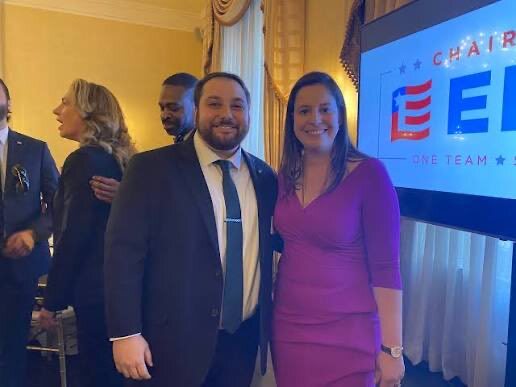 Elise Stefanik with Peter Giunta