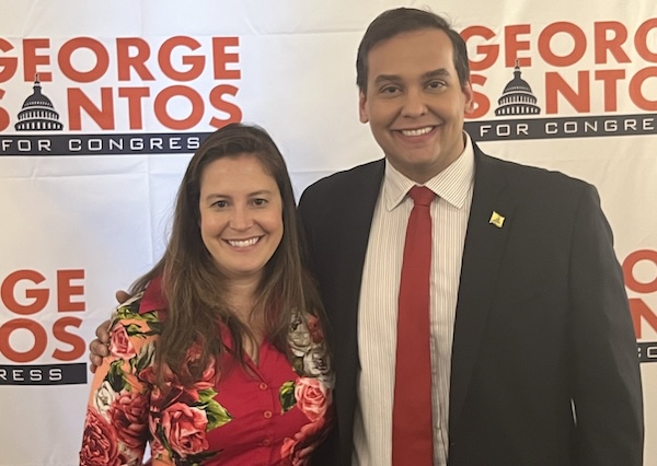 Photo of Elise Stefanik and George Santos