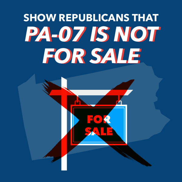 PA-07 IS NOT FOR SALE!