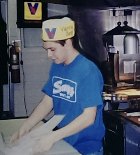 Young Ruben at work