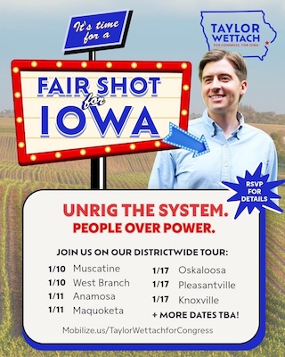 Fair Shot for Iowa Districtwide Tour