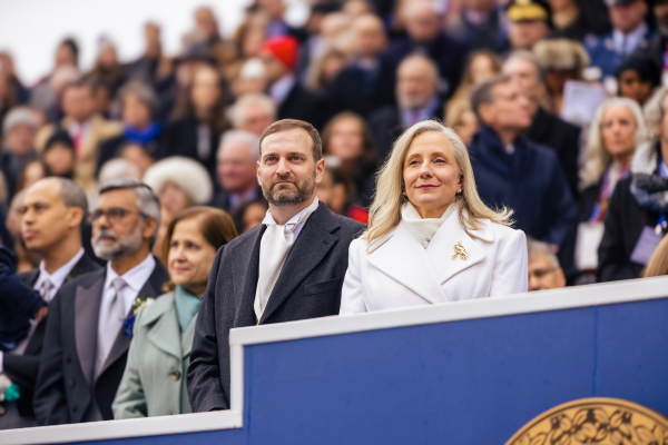 Abigail Spanberger and her husband Adam