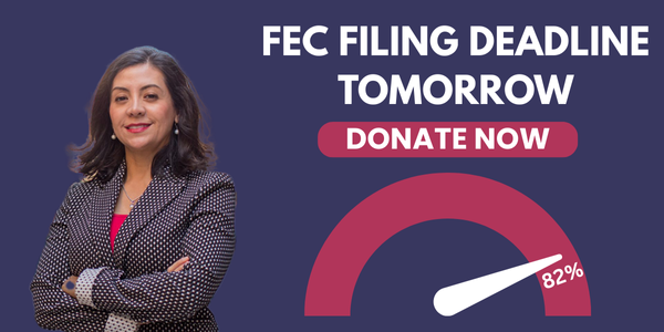 FEC Filing Deadline Thermometer Graphic
