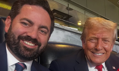 Picture of Mike Lawler and Donald Trump together