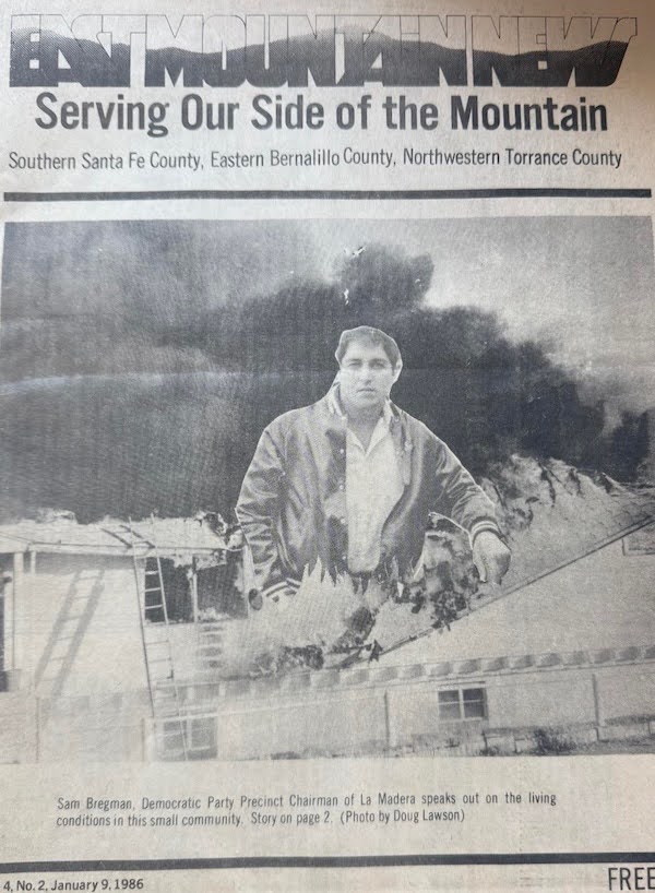 East Mountain News Newspaper Clipping
