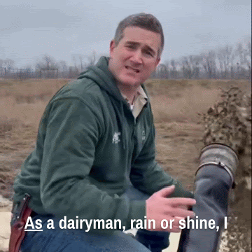 As a dairy man, rain or shine, i'm used to dealing with BS