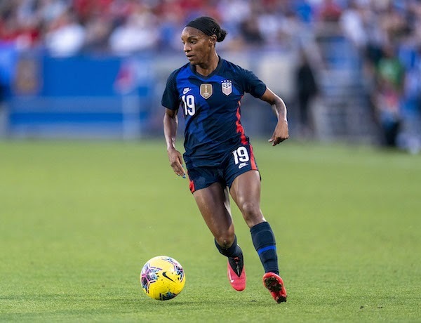 Crystal Dunn, member of the USWNT!