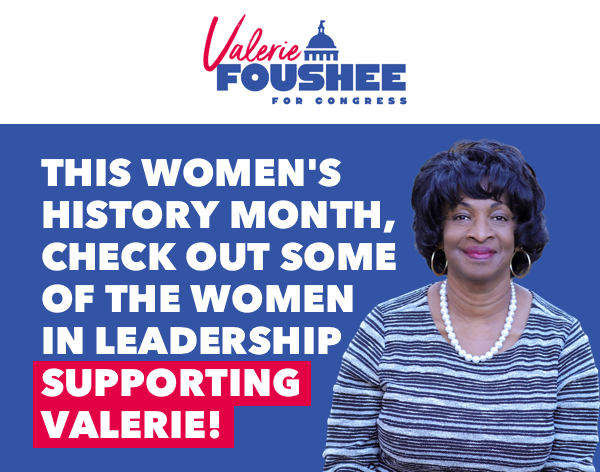 This Women's History Month check out some of the amazing women in leadership supporting Valerie