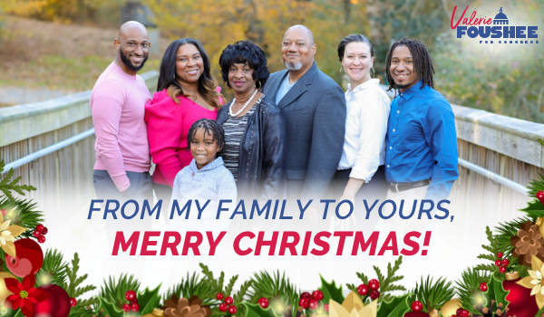 Happy Holidays from the Foushee family!