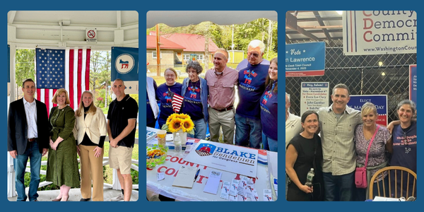 Blake on the campaign trail 