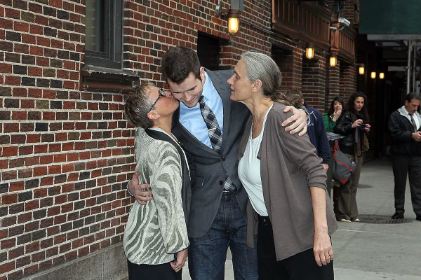 Zach Wahls and his moms, Terry Wahls and Jackie Reger